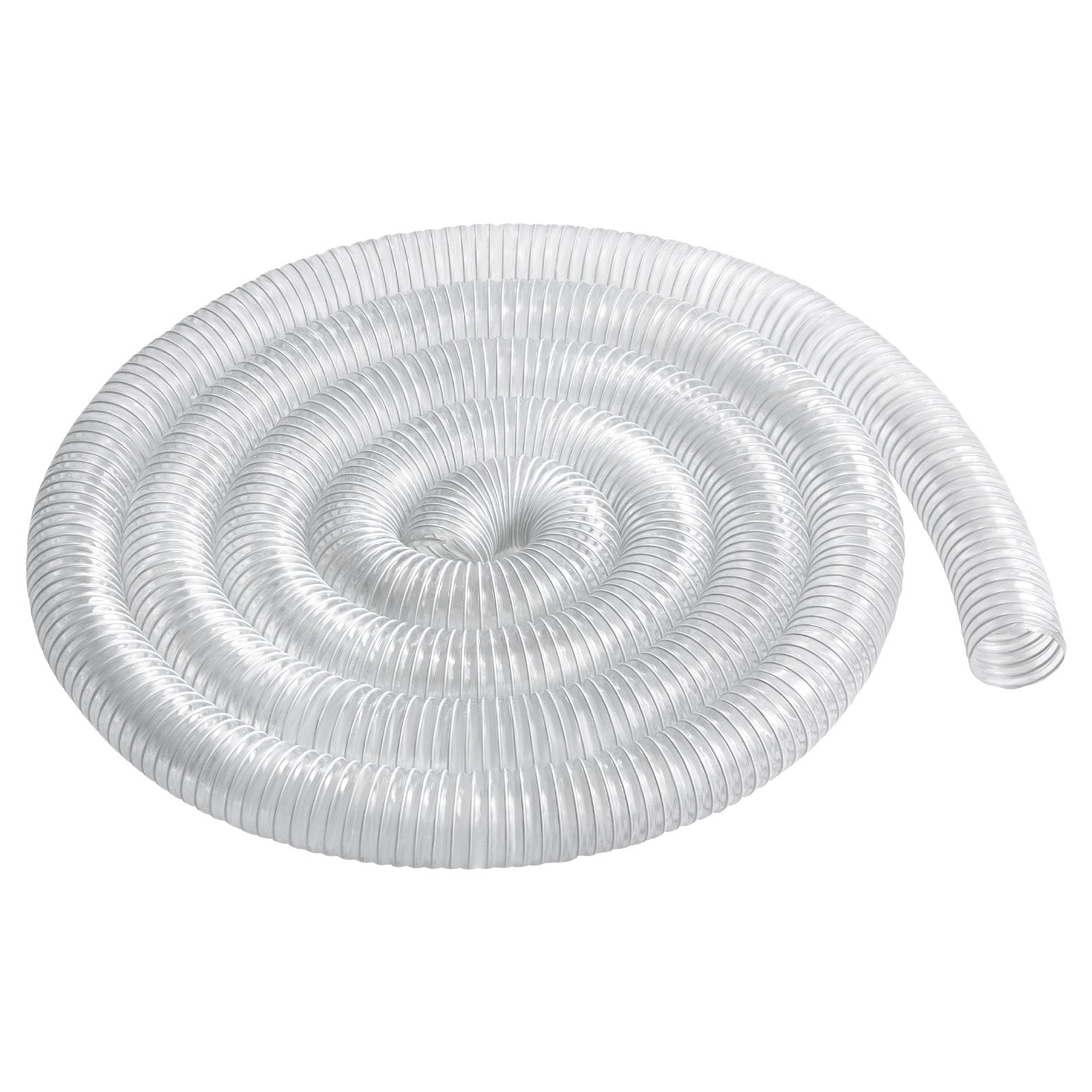 VEVOR 2.5'' x 20' Dust Collection Hose Thickened PVC Flexible Clear Hose 