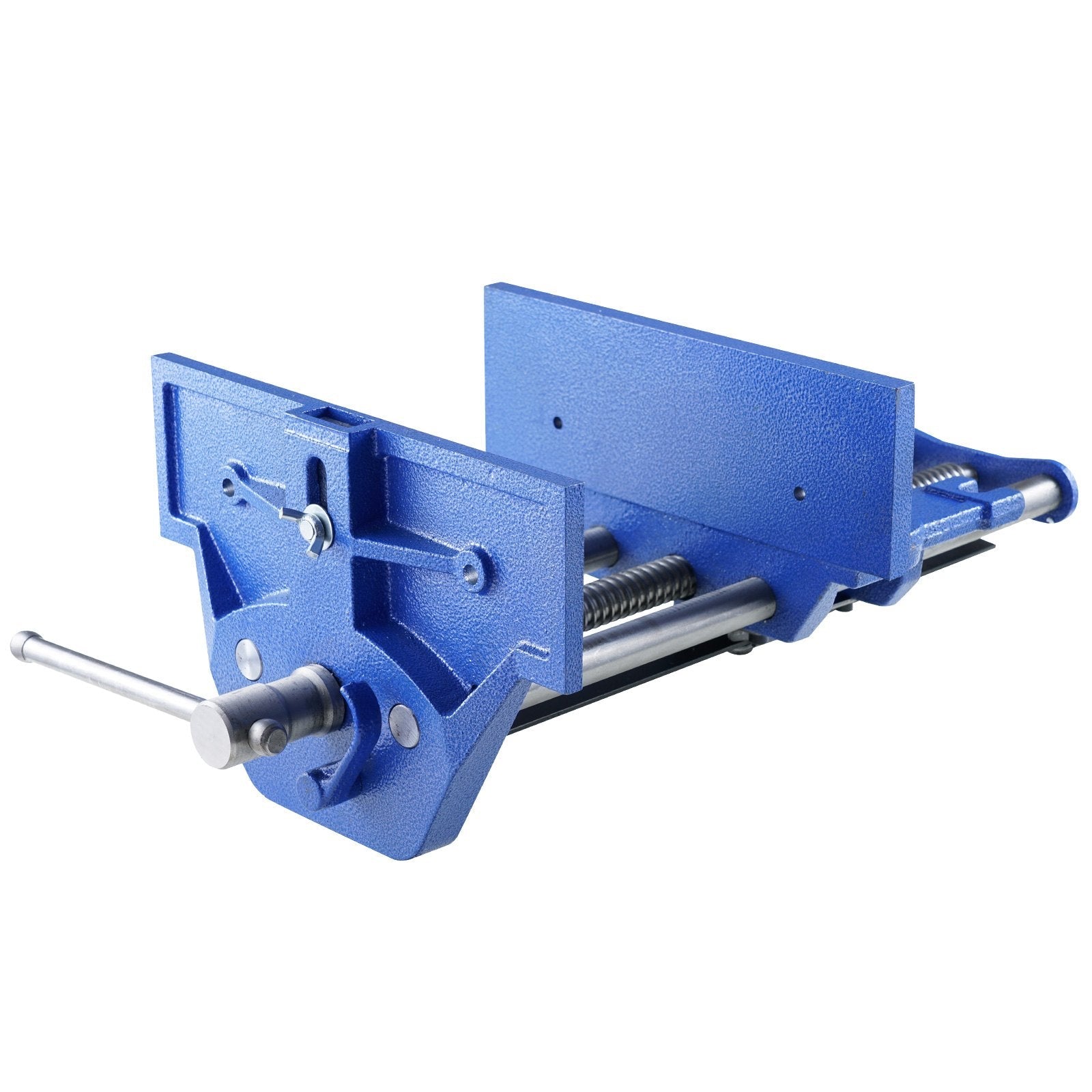 VEVOR Woodworking Vise, 13 inch Woodworking Bench Vise, Heavy-duty Cast Iron Vice for Workbench 10.6" Jaw Width, with Quick Release Lever for Woodworking, Cutting, and Drilling 