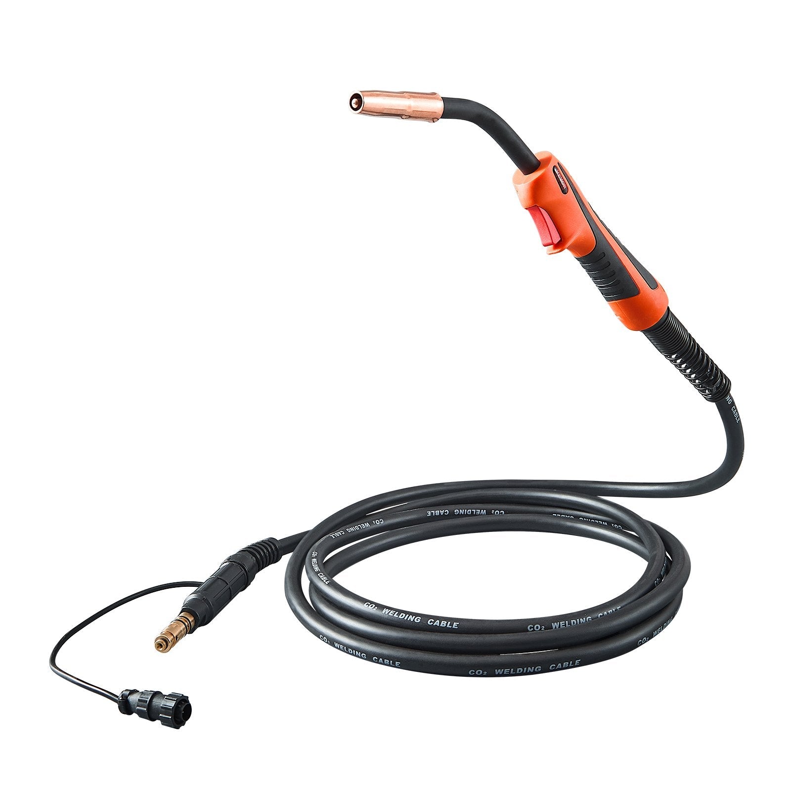 VEVOR 250Amp Mig Welding Gun with 15FT Cable for 0.035" & 0.045" Welding Wires 