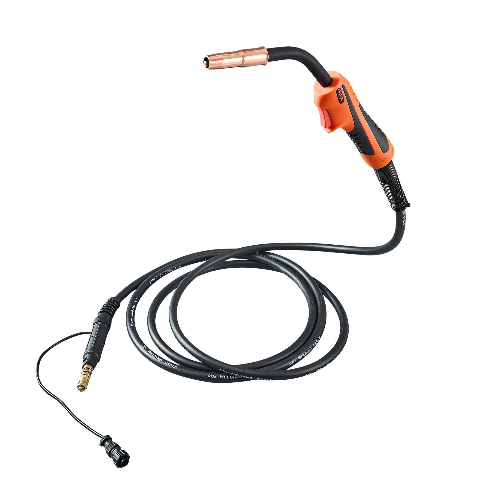 VEVOR 250Amp Mig Welding Gun with 15FT Cable for 0.035" & 0.045" Welding Wires 