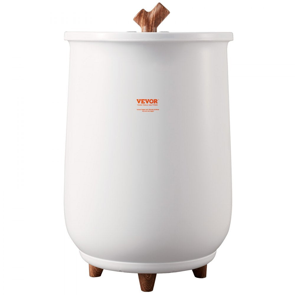VEVOR Towel Warmer Bucket, 20L Large Towel Warmer for Bathroom, Auto Shut Off Towel Heater with 4-Level Timer Fits up to Two 40"x70" Oversized Towels, Bathrobes, Blankets, ETL & FCC Certified 