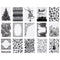 Embossing Folders Set, 15 Pieces 4.13