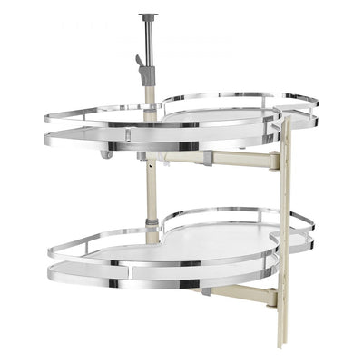 VEVOR 2 Tier Swing Right Blind Corner Cabinet Pull Out Soft Close Organizer 
