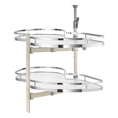 VEVOR 2 Tier Swing Left Blind Corner Cabinet Pull Out Soft Close Organizer 