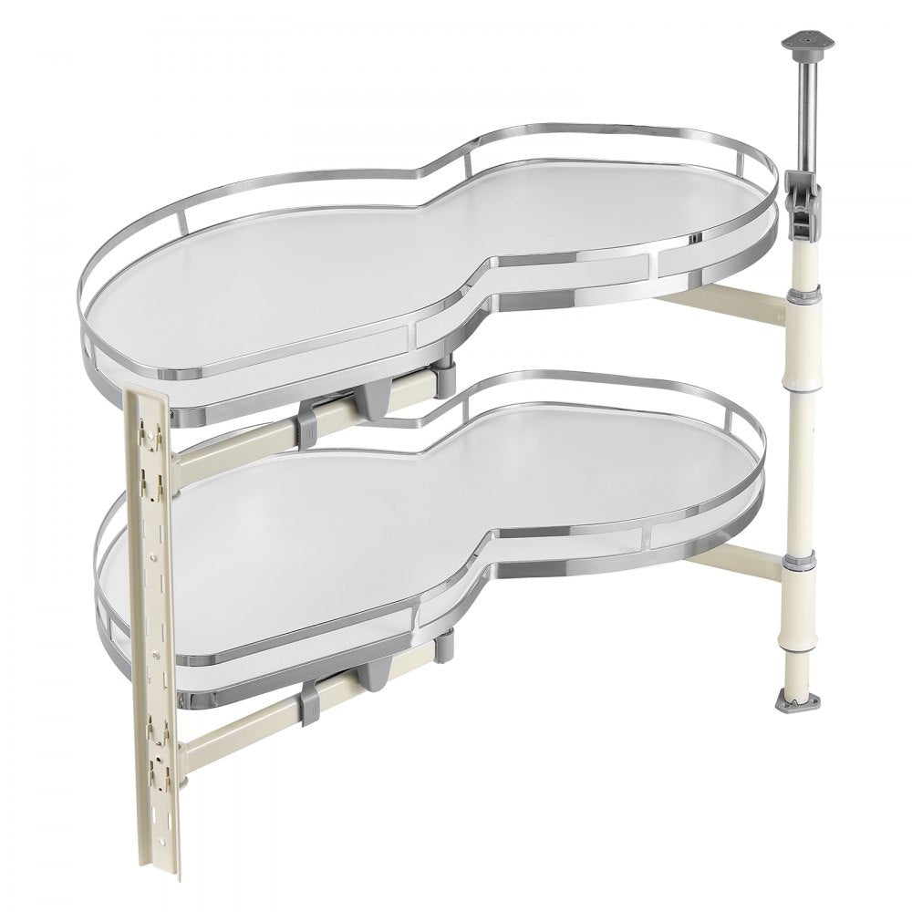 VEVOR 2 Tier Swing Left Blind Corner Cabinet Pull Out Soft Close Organizer 