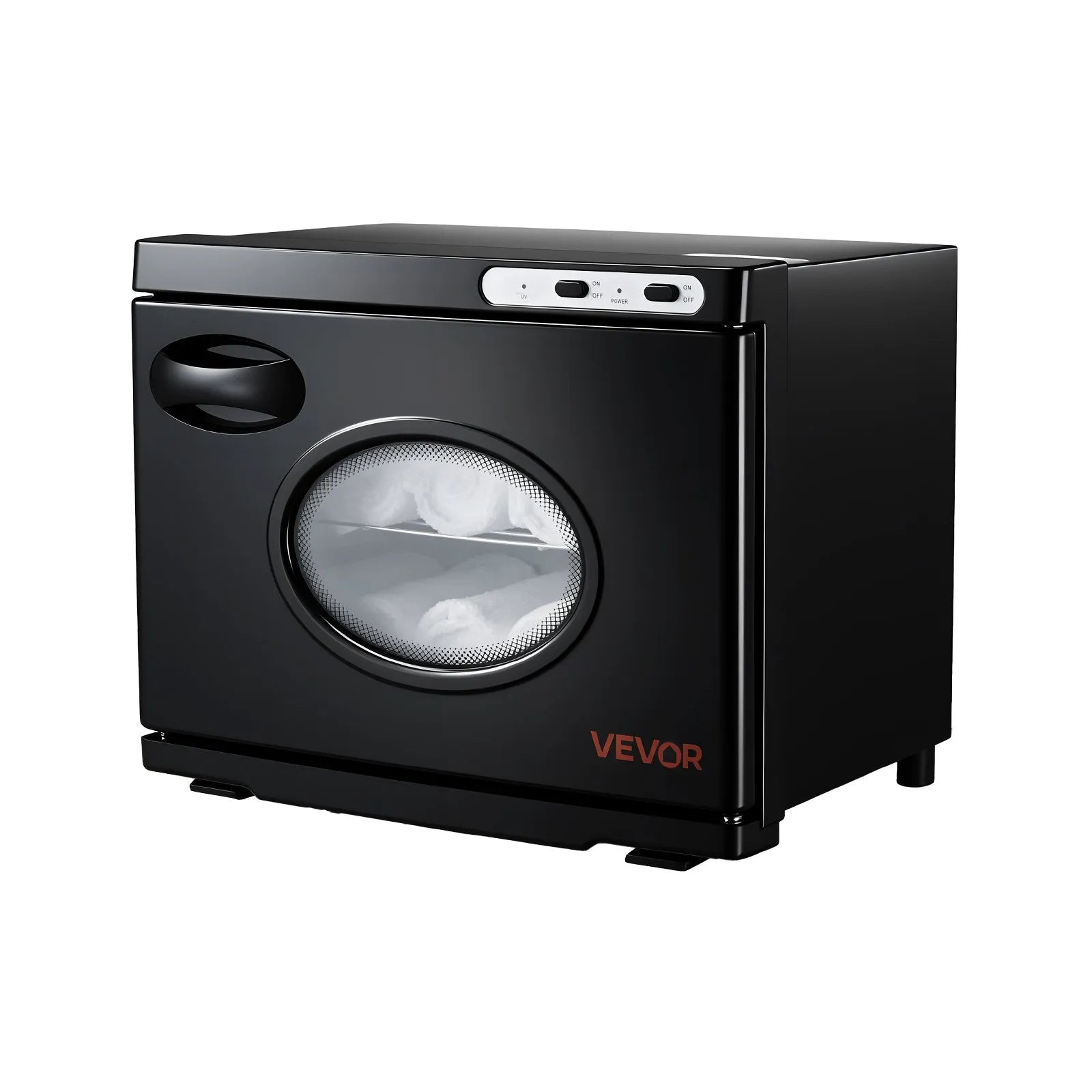 VEVOR Hot Towel Warmer, 5 gal Large Towel Warmer Cabinet with See Through Window, Clip & Stainless Steel Racks, Holds up 36 Towels, All-Round Heating Cabinet for Spa, Barber, Manicures, Massage, Salon 