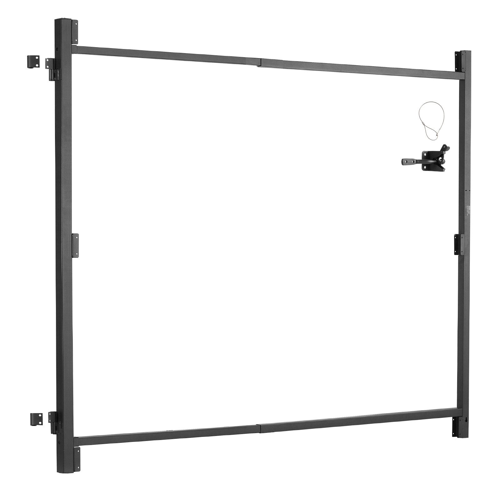 VEVOR Gate Building Kit Fits 36 to 60 in Wide Openings 6 to 7 ft High Fence 