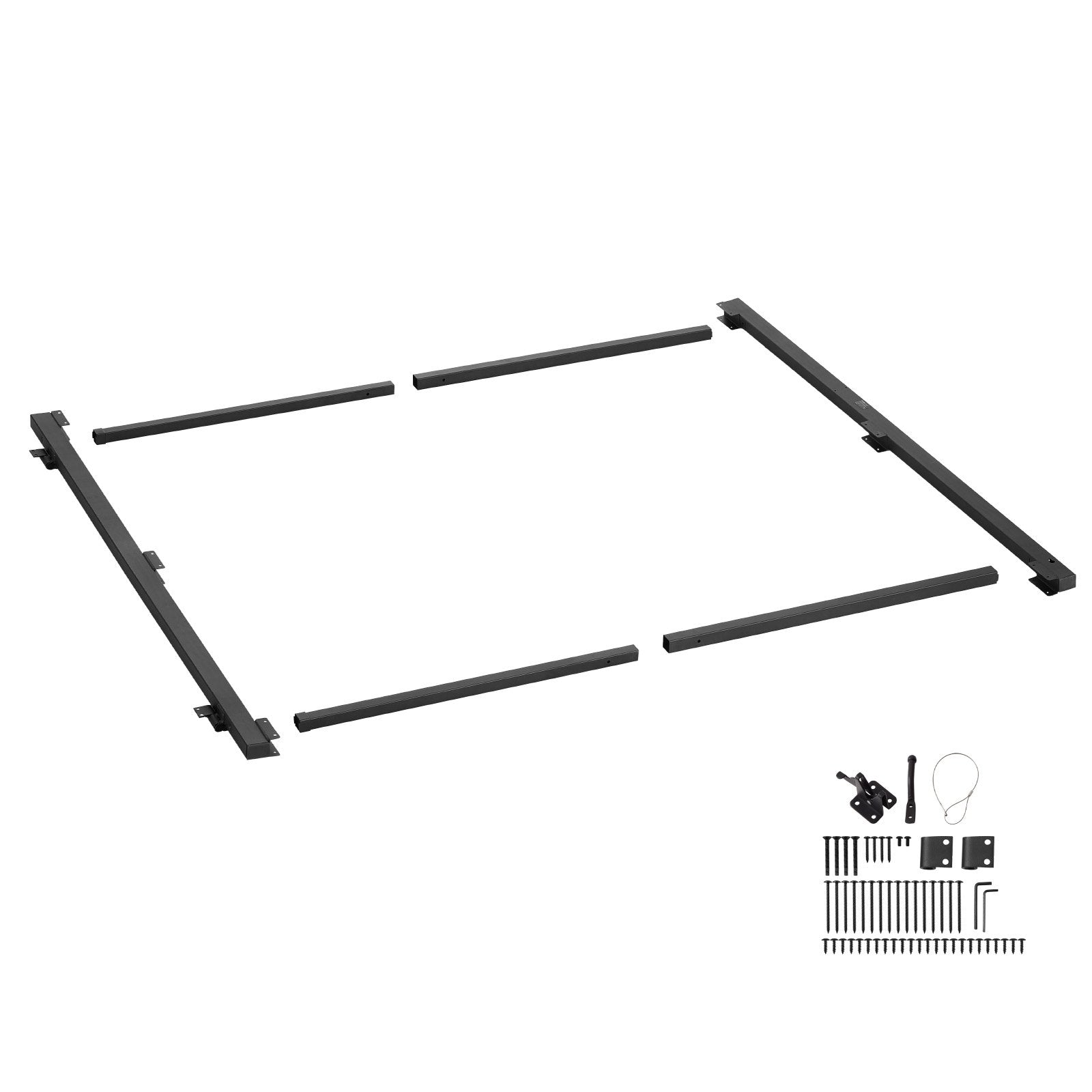 VEVOR Gate Building Kit Fits 36 to 60 in Wide Openings 6 to 7 ft High Fence 