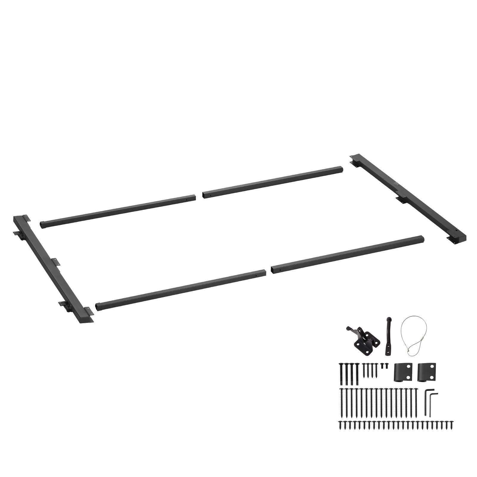 VEVOR Gate Building Kit Fits 40 to 72 in Wide Openings 4 to 5 ft High Fence 