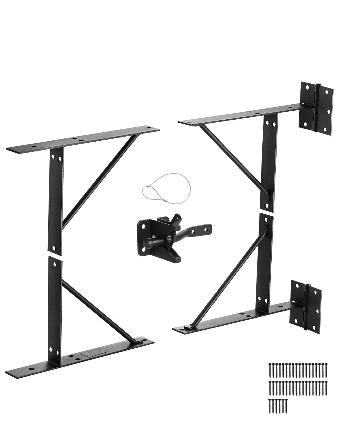 VEVOR Gate Corner Brace Bracket Anti Sag Gate Frame Hardware Kit for Stable Gate 