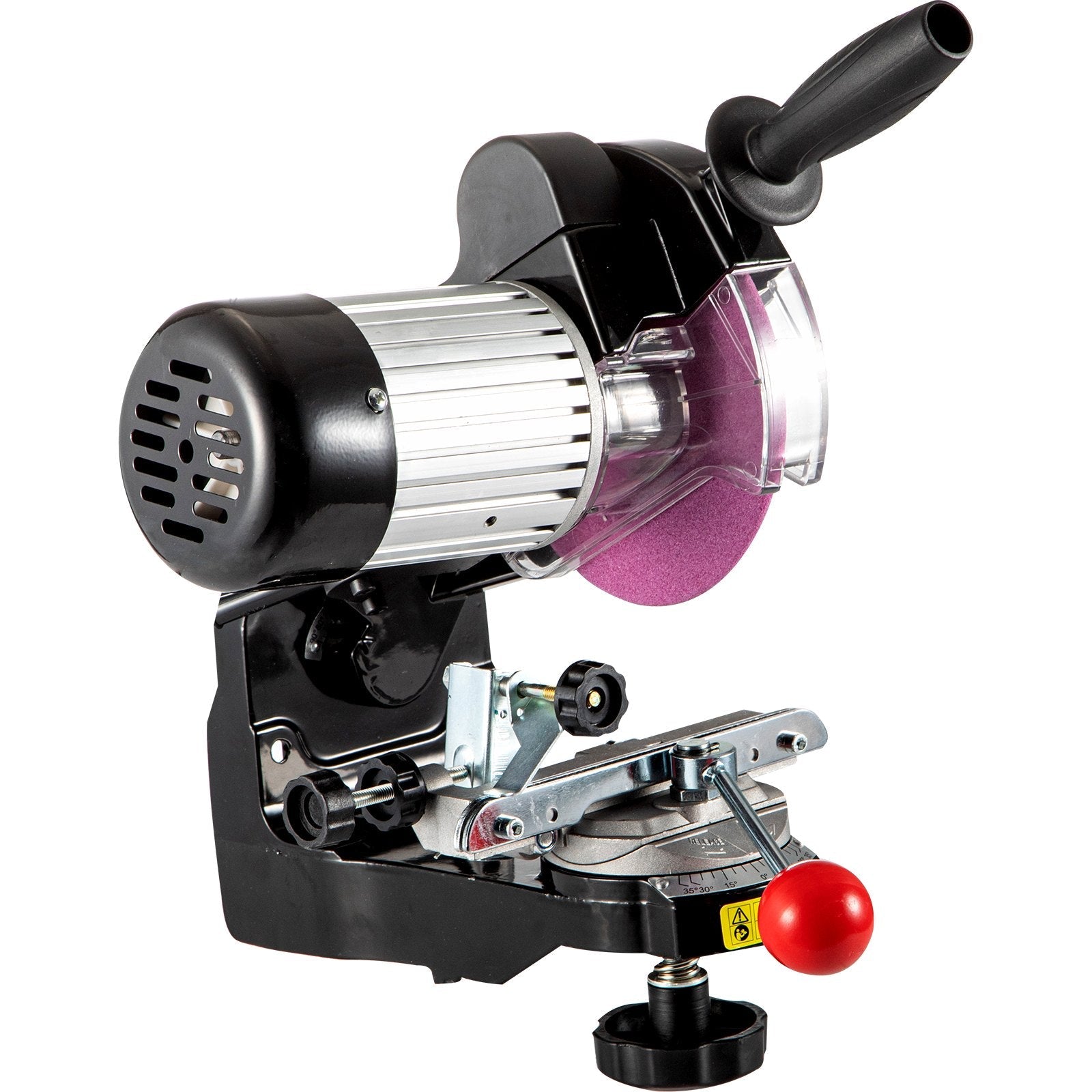 VEVOR Chainsaw Sharpener 230W, Professional Multi-Angle Adjustable Chain Grinder 3000RPM, Electric Chainsaw Blade Sharpener for 1/4\" to 2/5\" Chains 