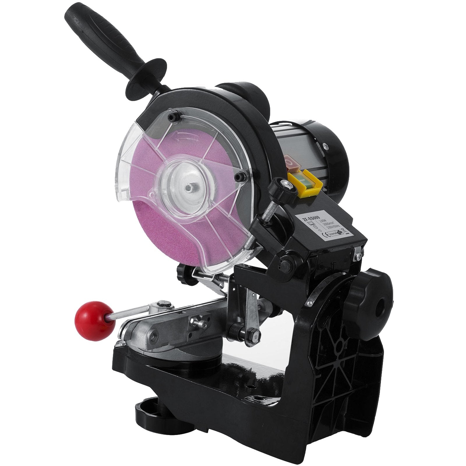 VEVOR Chainsaw Sharpener 230W, Professional Multi-Angle Adjustable Chain Grinder 3000RPM, Electric Chainsaw Blade Sharpener for 1/4\" to 2/5\" Chains 
