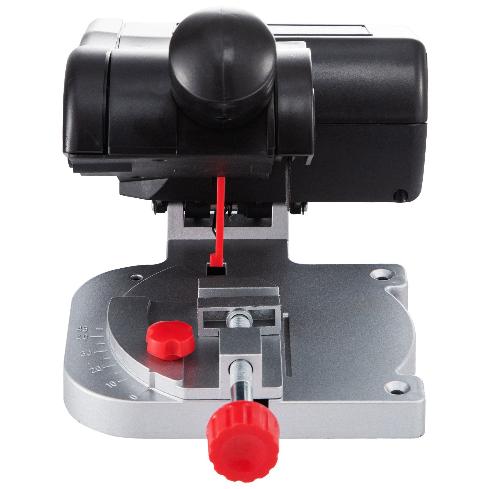 VEVOR Mini Miter Cut-off Chop Saw, Two 2-5/16\" Blade of Steel and Resin with 1/2\" Cutting Depth, 0~45° Benchtop Miter Saw for Copper, Aluminum, Wood, Zinc in Hobby Craft 