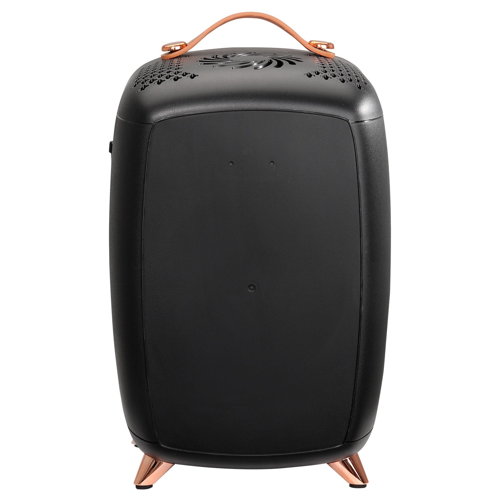 Vevor Mini Fridge, 6L Skincare Fridge with LED light and HD Mirror, AC/DC Makeup Fridges for Skin Care, Cosmetic Storage, Chill Face Mask Drink,  Small Refrigerator for Bedroom Dorm Desktop, Black 