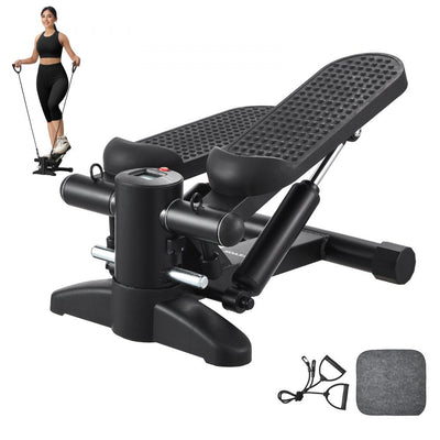 VEVOR Stair Stepper for Exercise at Home Mini Stepper with Resistance Band 