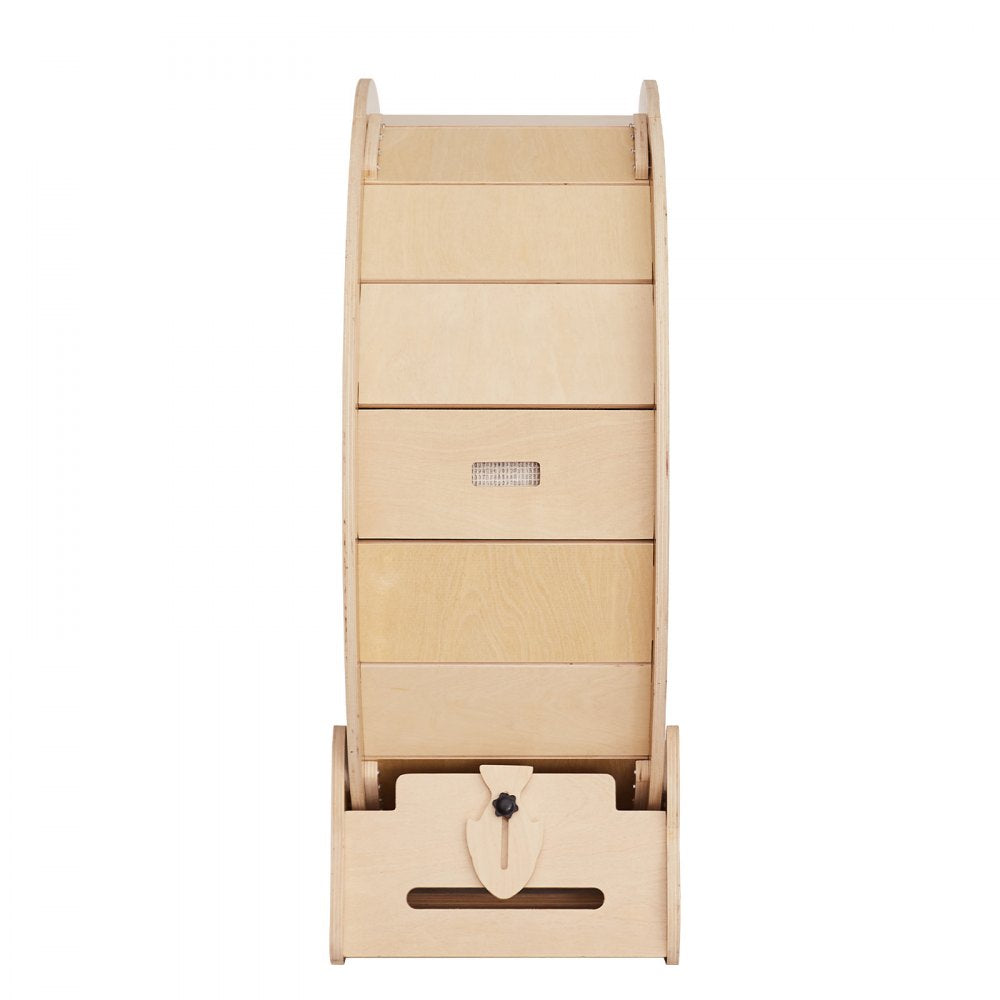 VEVOR Cat Exercise Wheel, Large Cat Treadmill Wheel for Indoor Cats, 29.5 inch Cat Running Wheel with Detachable Carpet and Cat Teaser for Running/Walking/Training, Suitable for Most Cats 