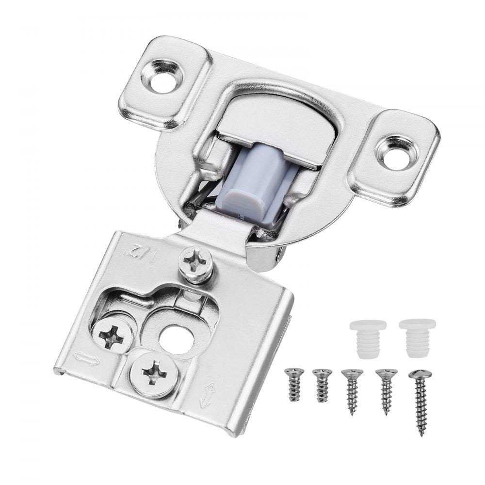 VEVOR Cabinet Door Hinges 20 Packs Partial Overlay Soft Close for Framed Type 