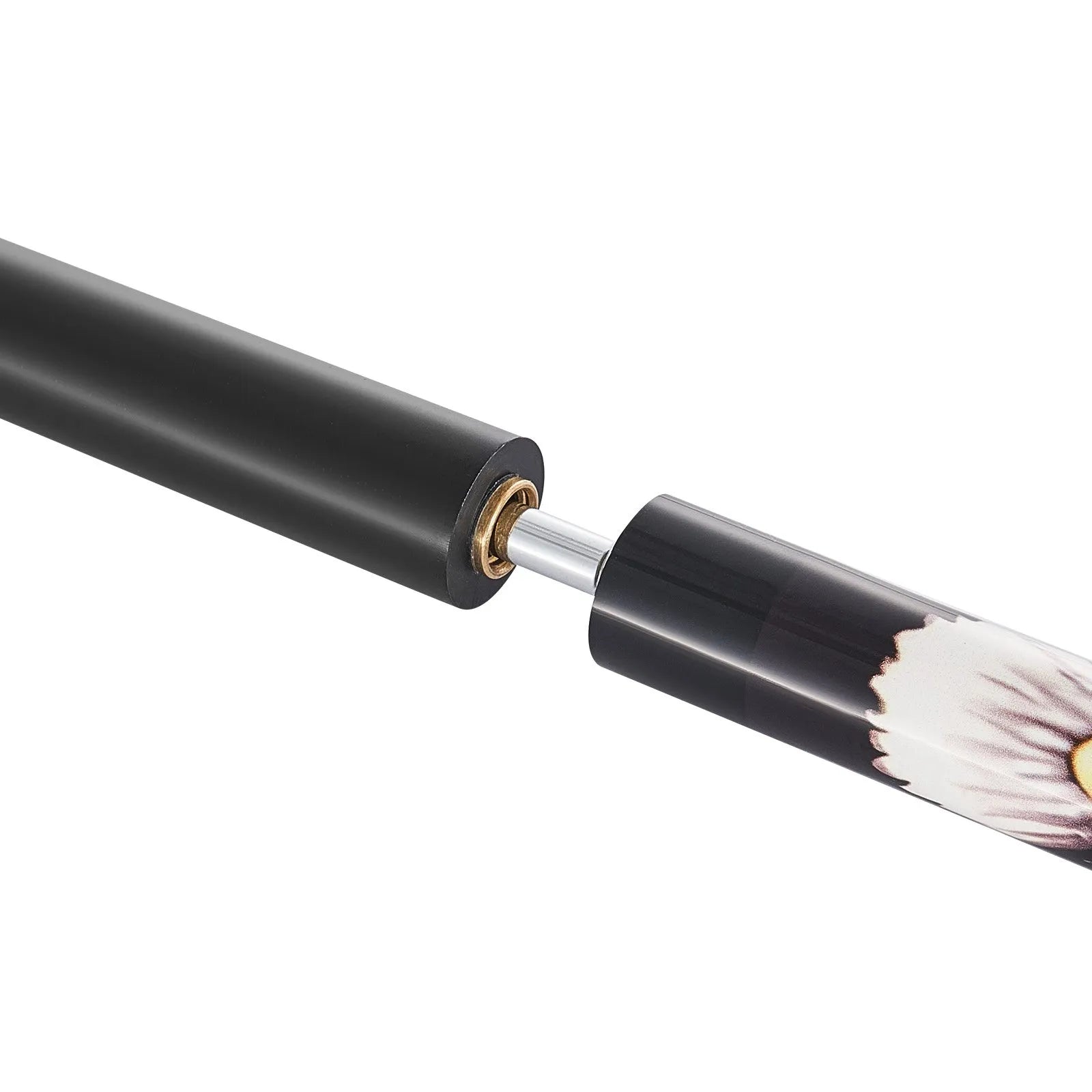 VEVOR Pool Cue, 1 Piece Pool Stick, 58 inch & 19 oz Canadian Maple Wood Billiard Pools Cue Stick with Multi-Layer Tip & ABS Connection Ring, Cues Sticks for Professional Pool Table, Bar, Home, Office 