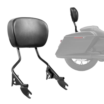 VEVOR Motorcycle Backrest Sissy Bar for Harley-Davidson Touring Models 2009-2024 