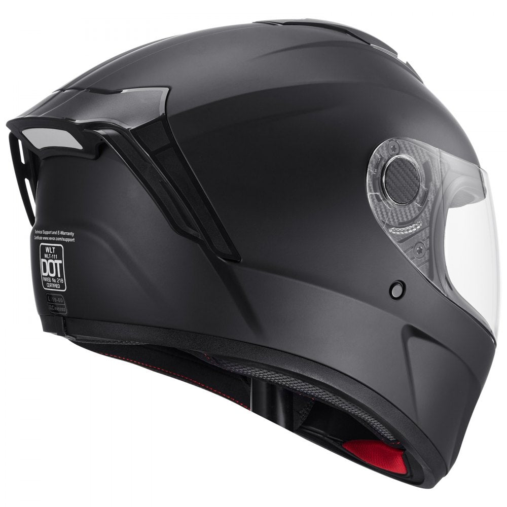 VEVOR Full Face Motorcycle Helmet Motocross Helmet with Bluetooth Slot 