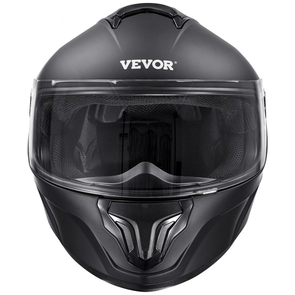 VEVOR Full Face Motorcycle Helmet Motocross Helmet with Bluetooth Slot 