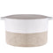 VEVOR Cotton Rope Storage Basket 87L Woven Blanket Basket 20 x 20 x 14 in