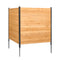 VEVOR Wooden Privacy Fence 2 Panels Solid Air Conditioner Fence 38