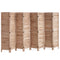 VEVOR Wood Room Divider Wooden Screen 8 Panel for Room Separation Home Office