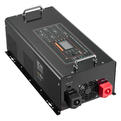 VEVOR 6000W Pure Sine Wave Inverter Charger DC 24V to AC 120V Power Inverter 