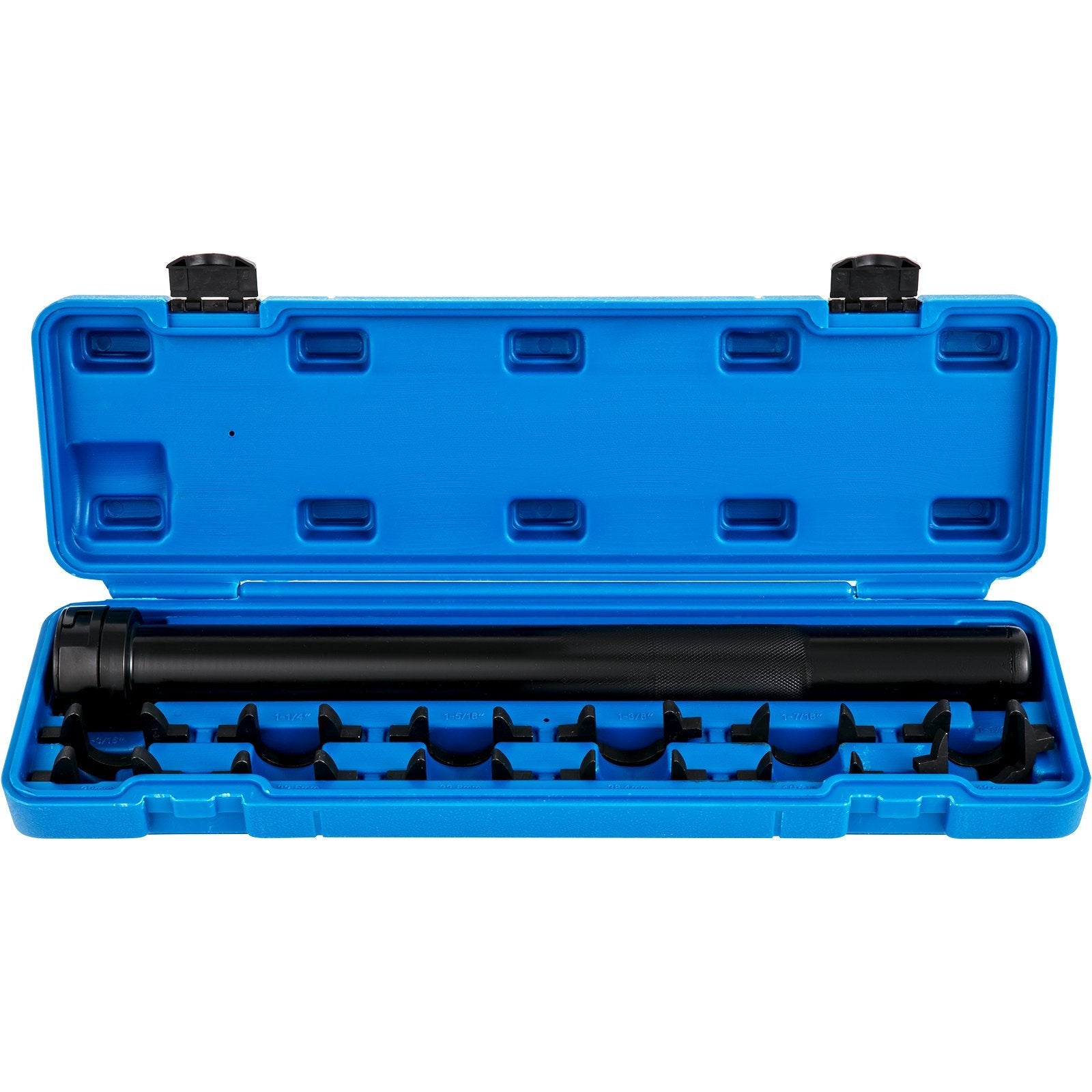 VEVOR Inner Tie Rod Tool Kit, 12 Pcs Tie Rod Removal Tool, 12 Pcs Crowfoot Adapters Master Inner Tie Rod Tool Set, 1/2 Inch Drive Tube Tie Rods Tool, Heavy-Duty Steel Inner Tie Rod Removal Tool For Ve 