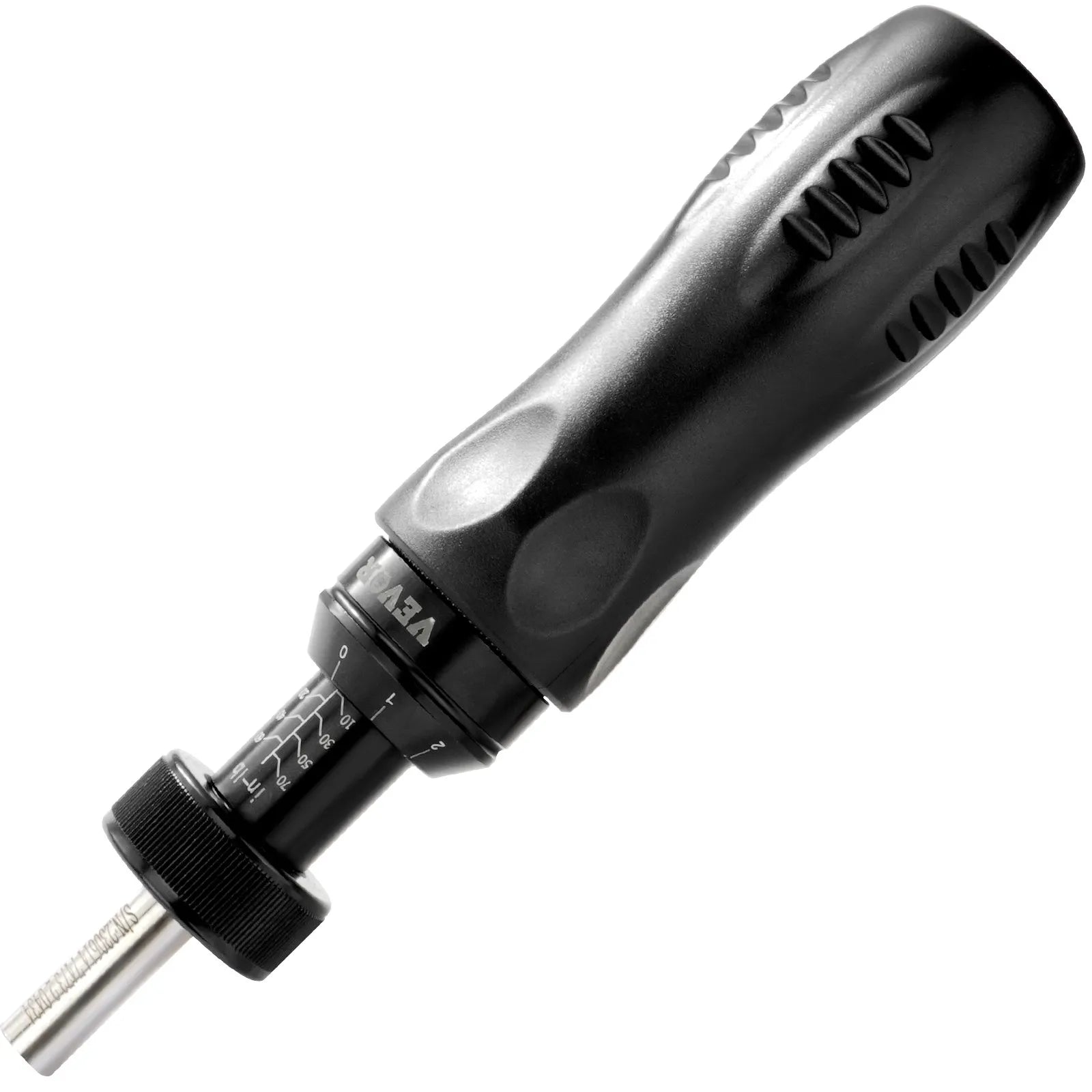 VEVOR Torque Screwdriver, 1/4" Drive Screwdriver Torque Wrench, Electrician Torque Screwdriver with Scale, 10-70 in/lbs Torque Range, 1 in-lbs Torque Increment Torque Screwdriver with Bits & Case