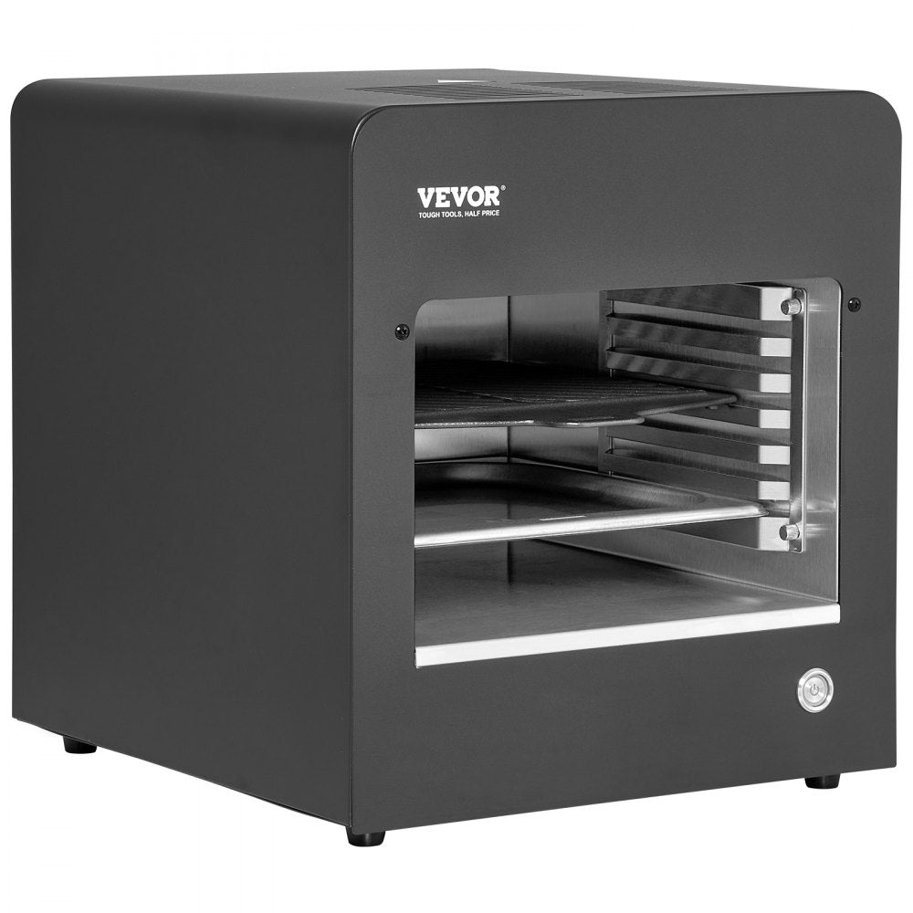 VEVOR Electric Steak Grill 1800W Smokeless Infrared Broiler Stainless Steel Home 