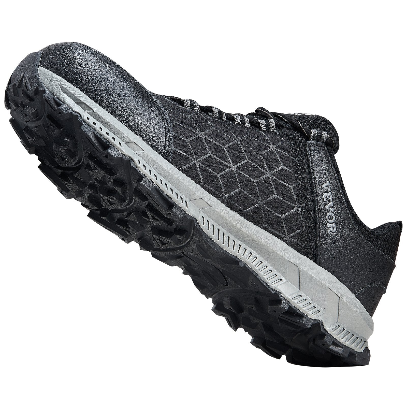 VEVOR Steel Toe Shoes for Men US Size 11 Athletic Work Shoe Sneakers Black 