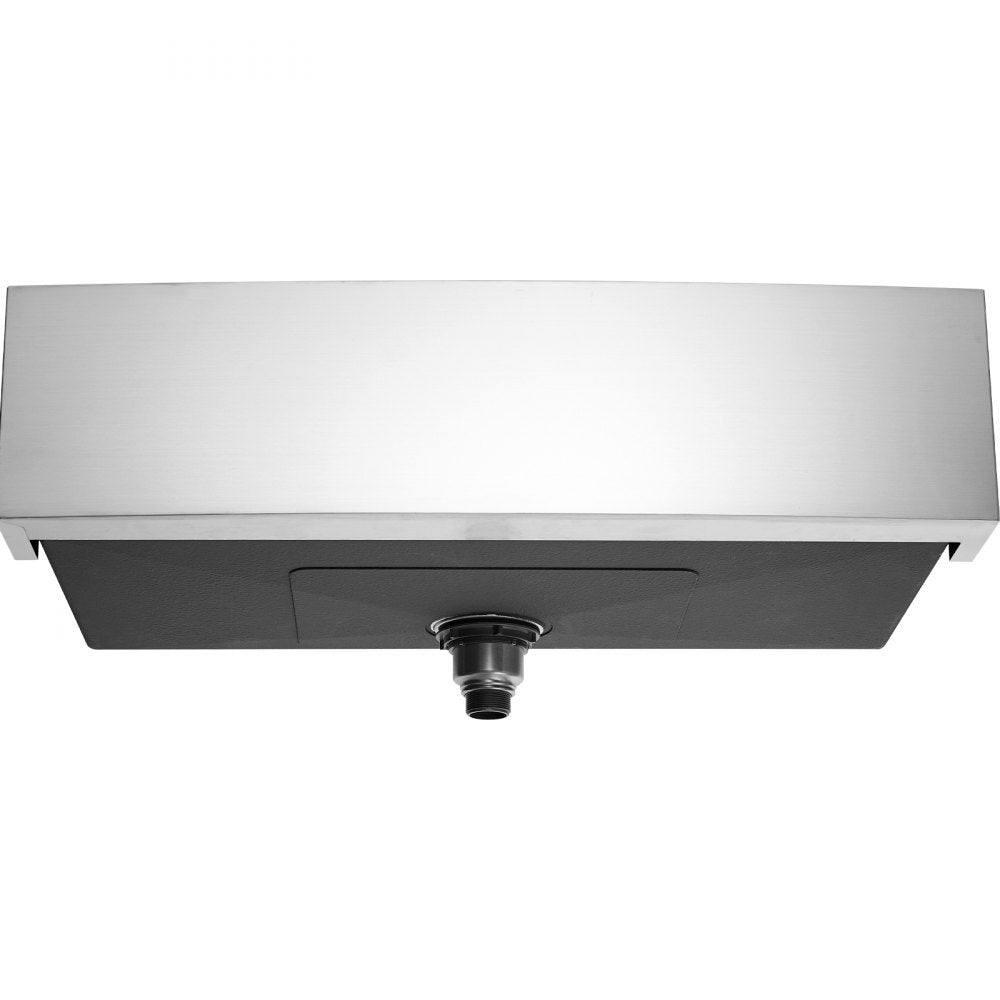 VEVOR Farmhouse Kitchen Sink, 304 Stainless Steel Drop-In Sinks, Single Bowl Basin with Ledge & Accessories, Household Dishwasher Sinks for Workstation, Prep Kitchen, and Bar Sink, 30 inch 