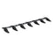 VEVOR Bucket Tooth Bar, 60'', Heavy Duty Tractor Bucket 7 Teeth Bar for Loader Tractor Skidsteer, 4560 lbs Load-Bearing Capacity Bolt On Design, for Efficient Soil Excavation and Bucket Protection