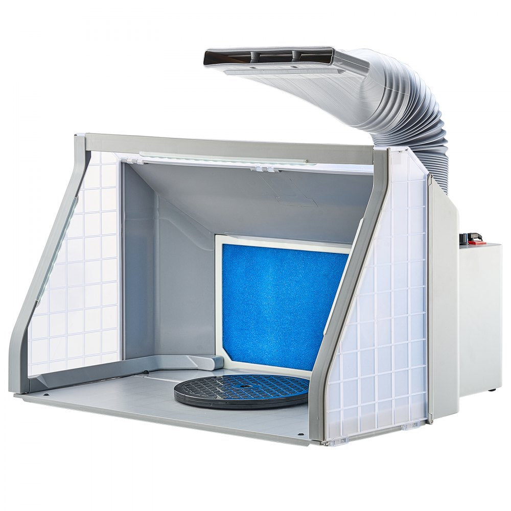 VEVOR Airbrush Spray Booth Dual-Fans Portable Hobby Airbrush Paint Spray Booth 
