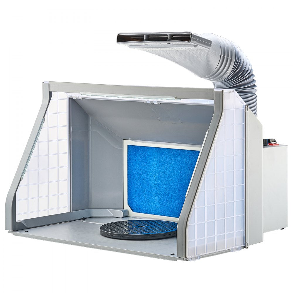 VEVOR Airbrush Spray Booth Dual-Fans Portable Hobby Airbrush Paint Spray Booth 