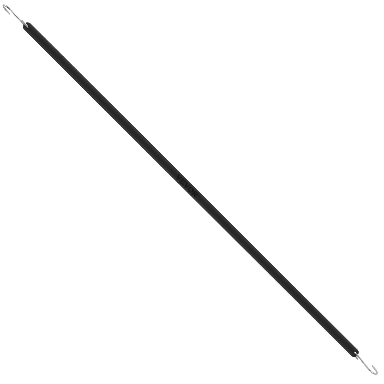 VEVOR Rubber Bungee Cords, 53 Pack 41" Long, Weatherproof Natural Rubber Tie Down Straps with Crimped S Hooks, Heavy Duty Outdoor Tarp Straps for Securing Flatbed Trailers, Canvases, Cargo, and More 