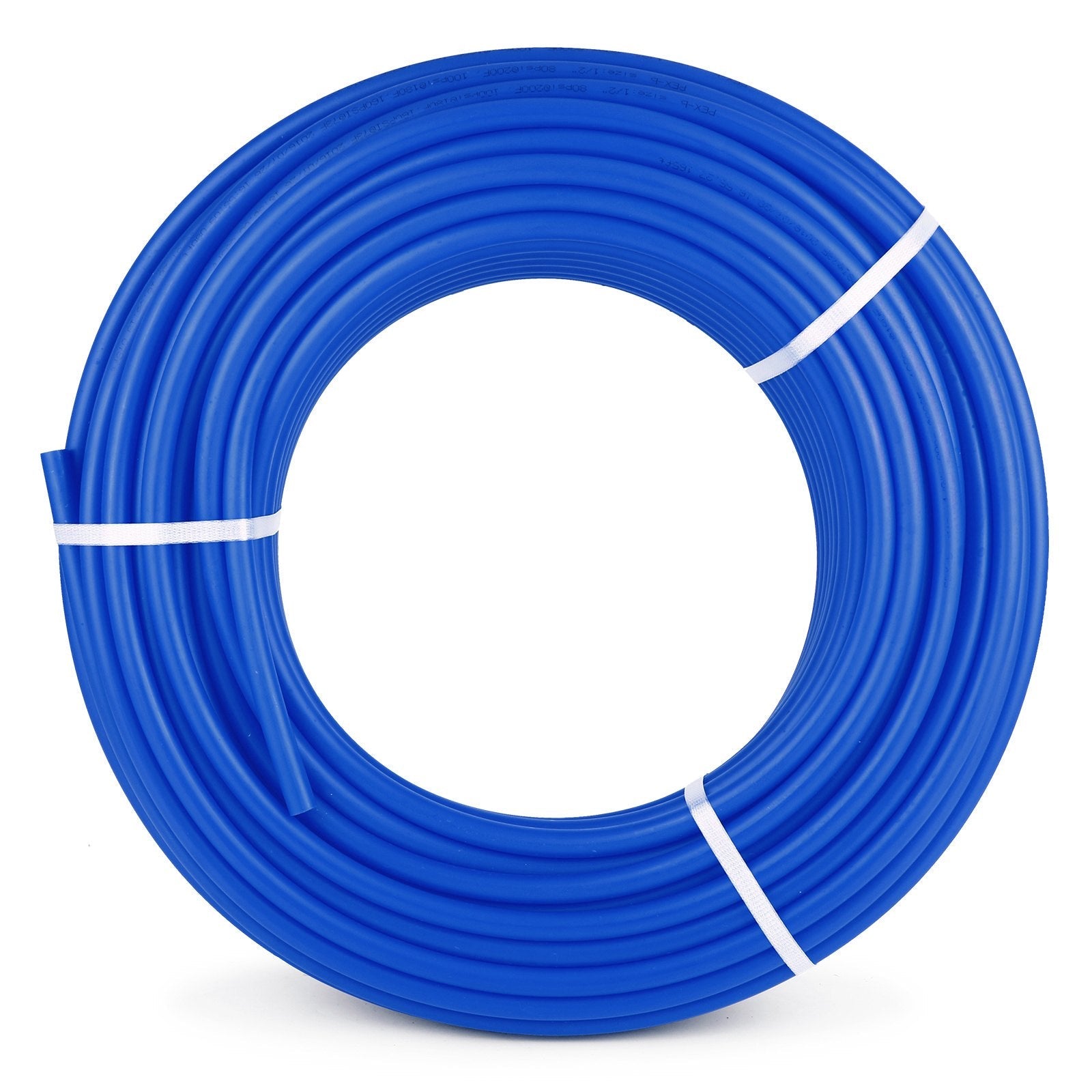 VEVOR 3/4" PEX Tubing 500Ft Non-Barrier PEX Pipe Red Pex-b Tube Coil for Hot and Cold Water Plumbing Open Loop Radiant Floor Heating System PEX Tubing (3/4" Non-Barrier, 500Ft/Blue) 