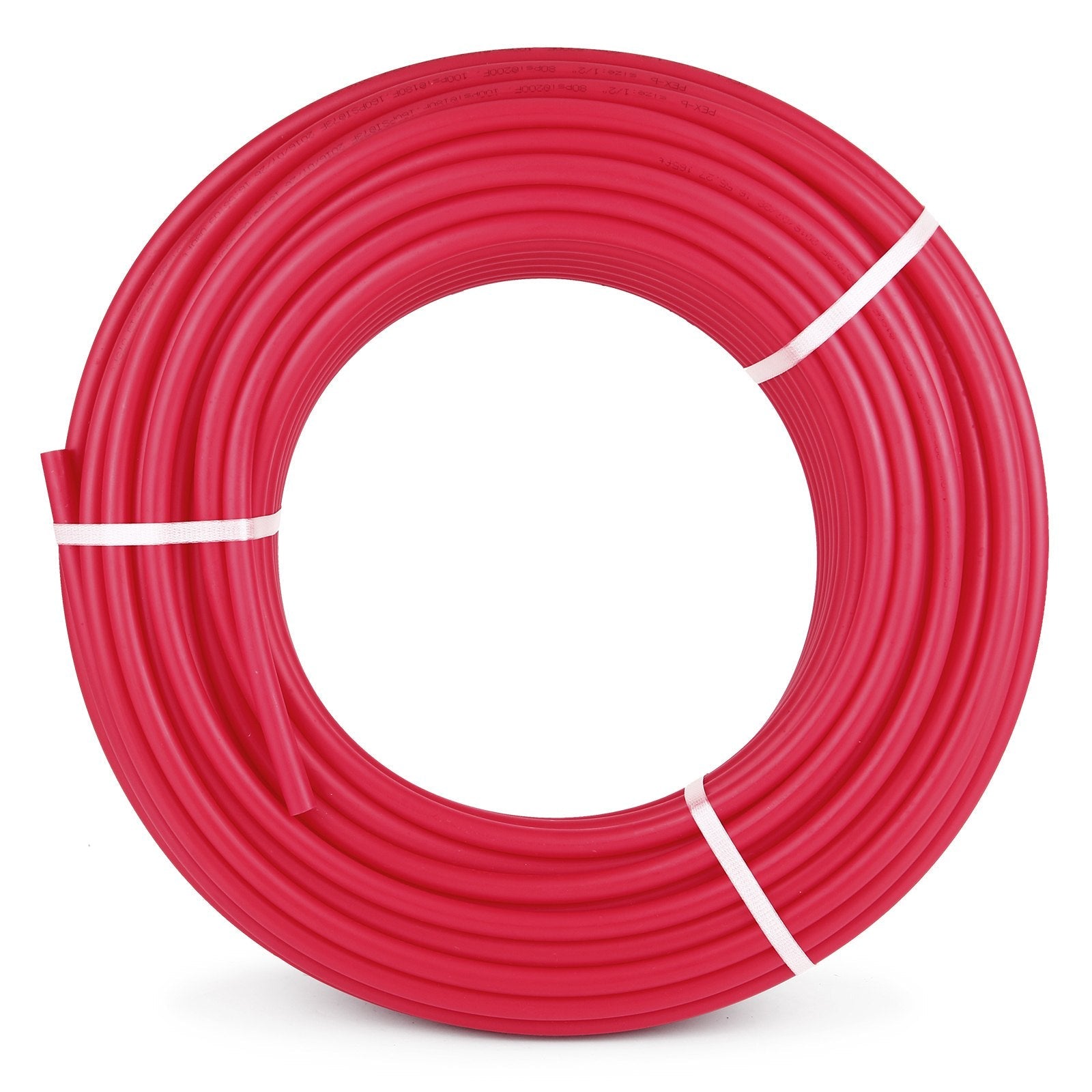 VEVOR Oxygen Barrier PEX Tubing - 1/2 Inch X 900 Feet Tube Coil - EVOH PEX-B Pipe for Residential Commercial Radiant Floor Heating Pex Pipe (1/2\" O2-Barrier, 900Ft/Red) 