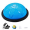 VEVOR Half Exercise Ball Trainer, 23 inch Balance Ball Trainer, 660 lbs Capacity Stability Ball, Yoga Ball with Resistance Bands and Pump, Strength Fitness Ball for Home Gym, Full Body Workouts, Blue