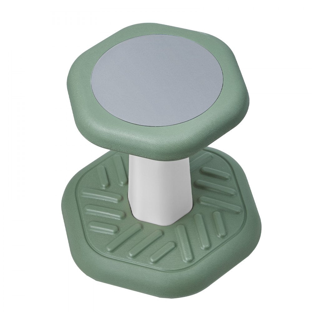VEVOR Kids Wobble Chair Active Chair with Sponge Cushion for Age 3-7 Green 