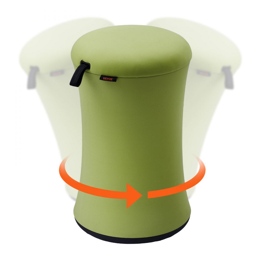 VEVOR Wobble Chair Height-Adjustable (19.3-25") Active Chair with Fabric Cover 