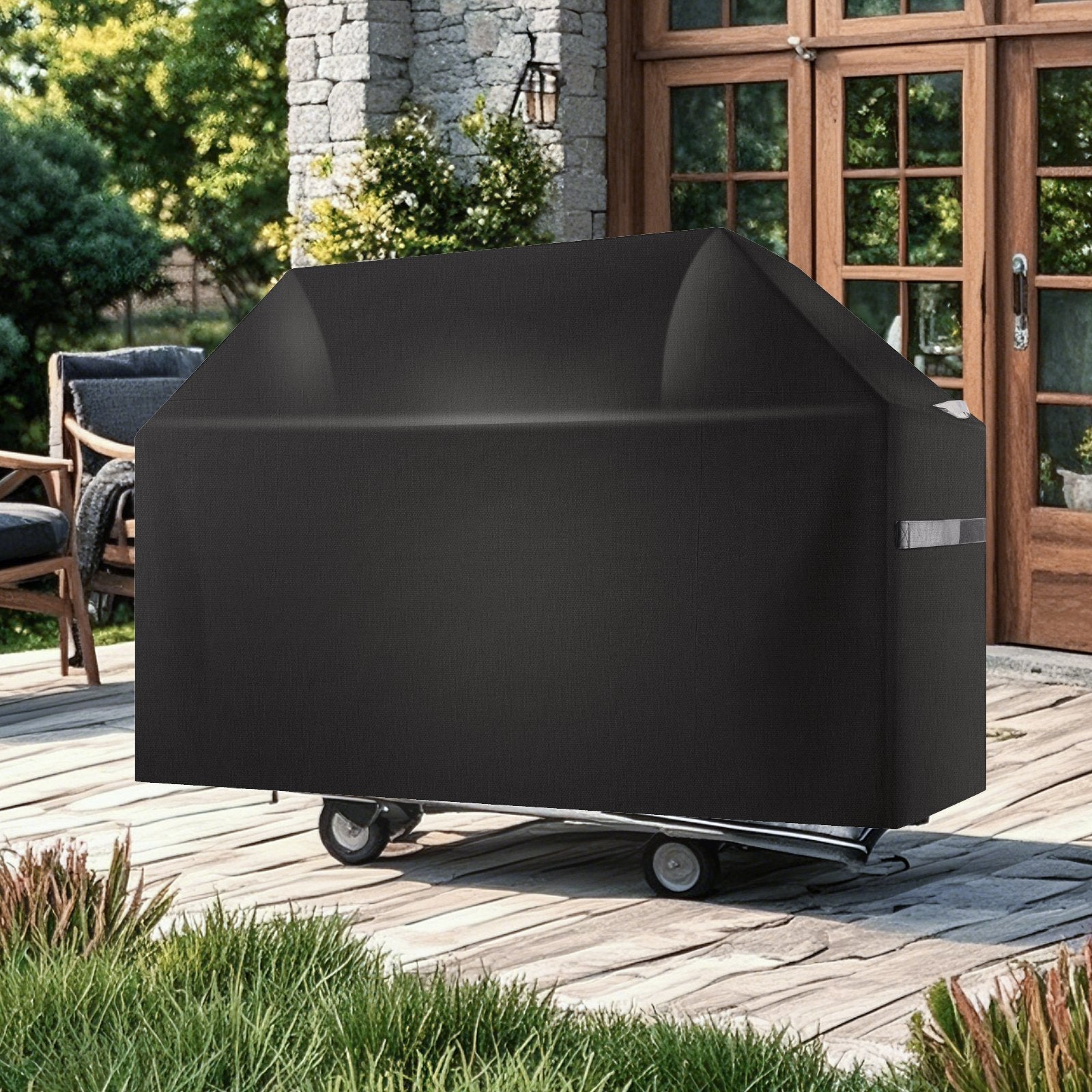 VEVOR 65 inch Grill Cover Heavy Duty BBQ Gas Grill Cover Outdoor Waterproof 