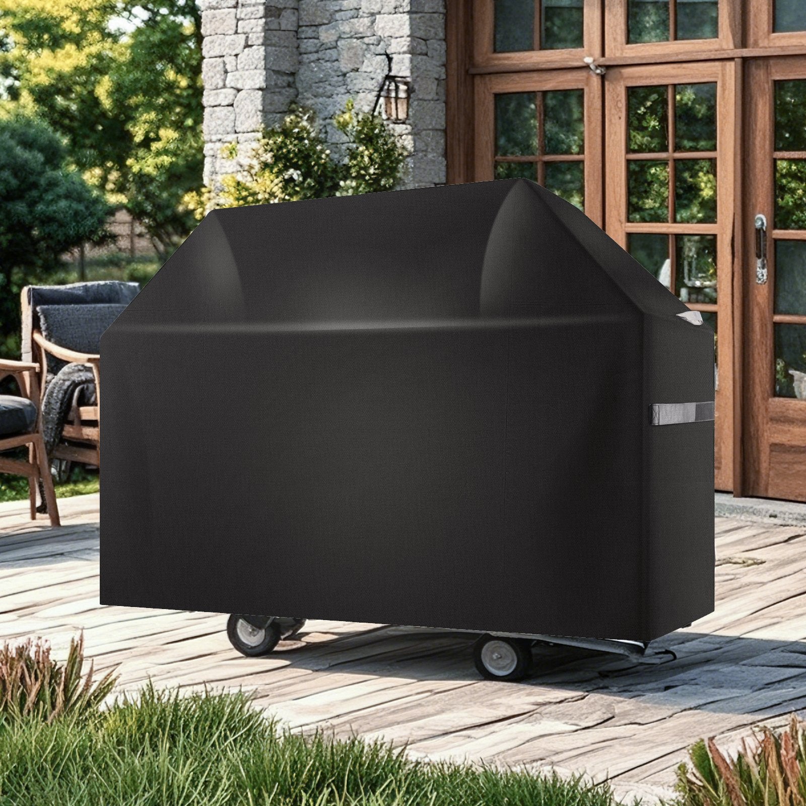 VEVOR 48 inch Grill Cover Heavy Duty BBQ Gas Grill Cover Outdoor Waterproof 