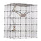 VEVOR Large 4-tier Cat Cage 54 x 41 x 69