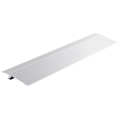 VEVOR Door Threshold Ramp, 1" Rise, 800 lbs Load Capacity, Door Ramp for Wheelchairs, Aluminum Threshold Ramp for Doorways, Adjustable Modular Threshold Ramp for Wheelchairs, Scooters, Power Chairs 
