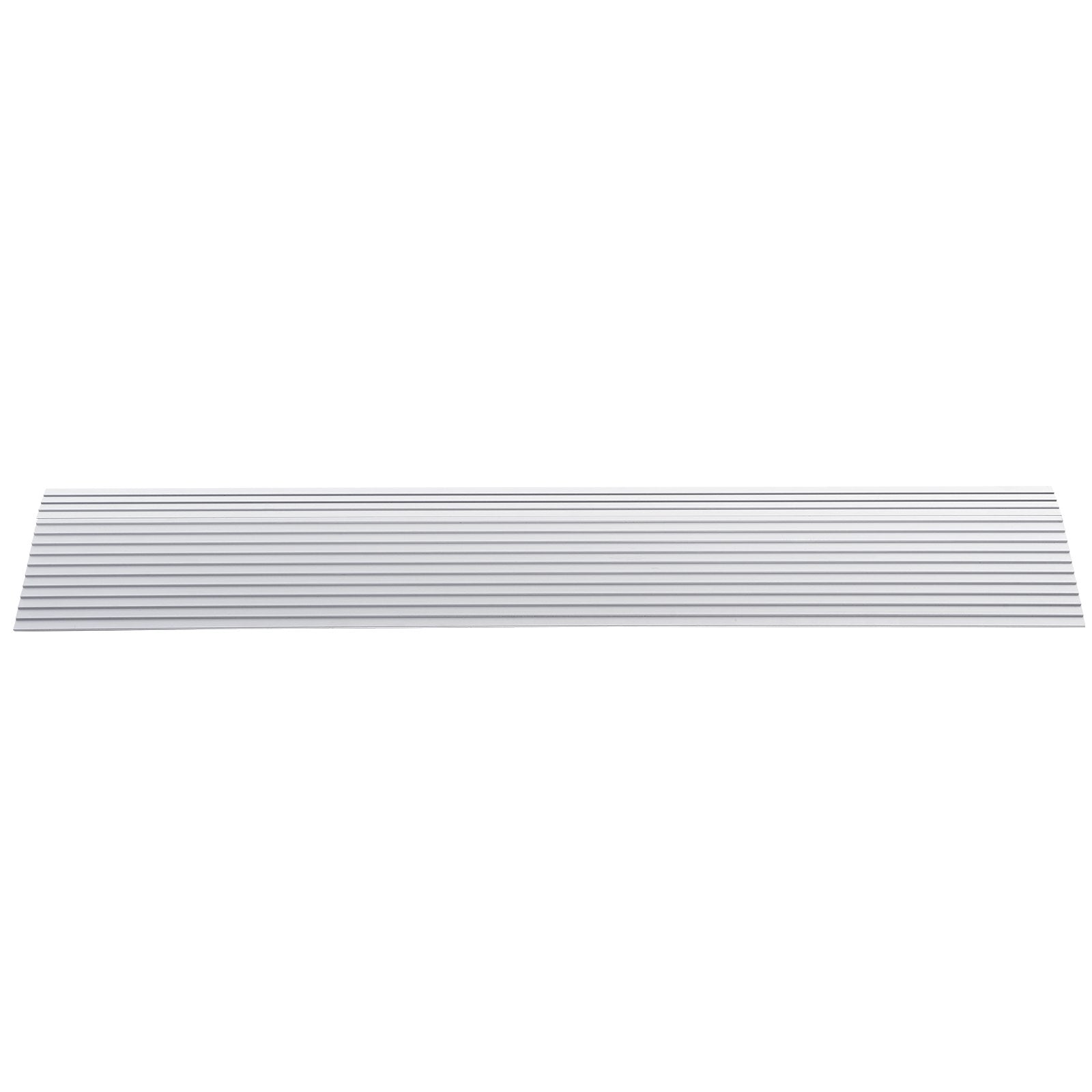 VEVOR Door Threshold Ramp, 1" Rise, 800 lbs Load Capacity, Door Ramp for Wheelchairs, Aluminum Threshold Ramp for Doorways, Adjustable Modular Threshold Ramp for Wheelchairs, Scooters, Power Chairs 