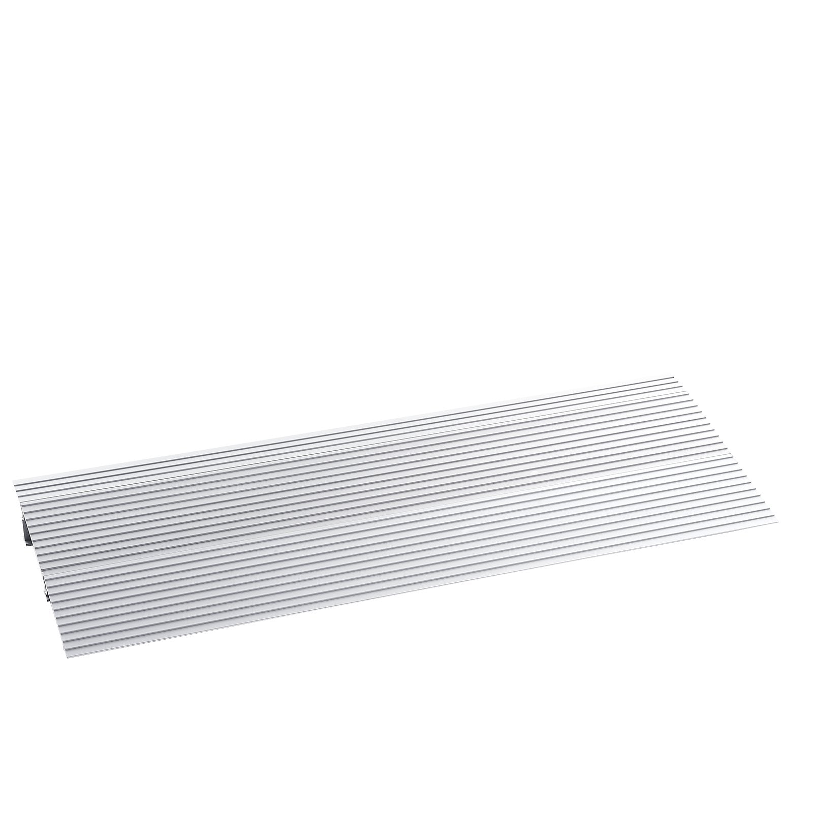 VEVOR Door Threshold Ramp, 2" Rise, 800 lbs Load Capacity, Door Ramp for Wheelchairs, Aluminum Threshold Ramp for Doorways, Adjustable Modular Threshold Ramp for Wheelchairs, Scooters, Power Chairs 