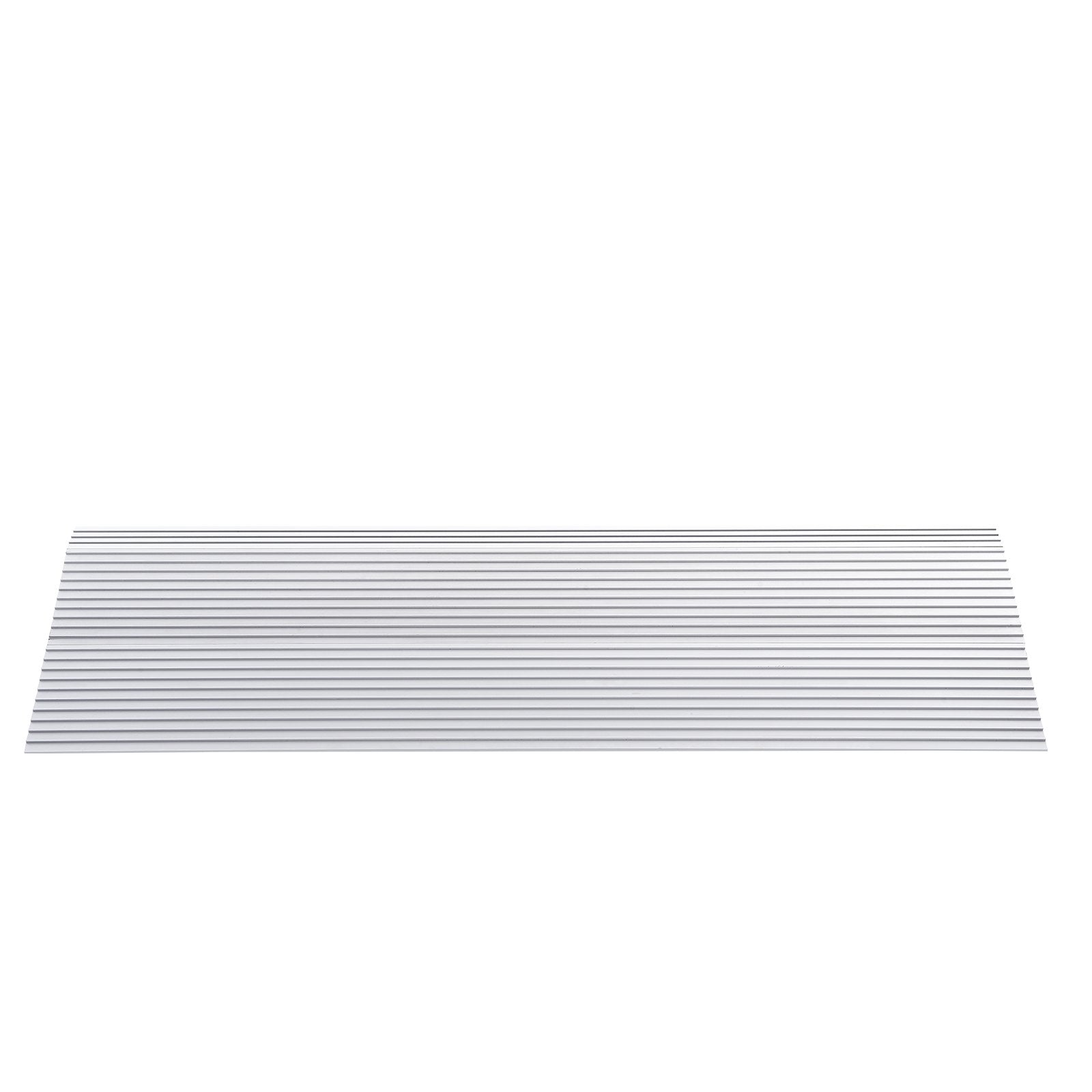 VEVOR Door Threshold Ramp, 2" Rise, 800 lbs Load Capacity, Door Ramp for Wheelchairs, Aluminum Threshold Ramp for Doorways, Adjustable Modular Threshold Ramp for Wheelchairs, Scooters, Power Chairs 